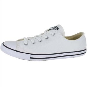 White Dainty Converse